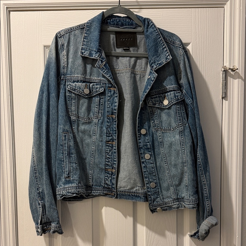 Blank NYC Classic Blue Denim Jacket